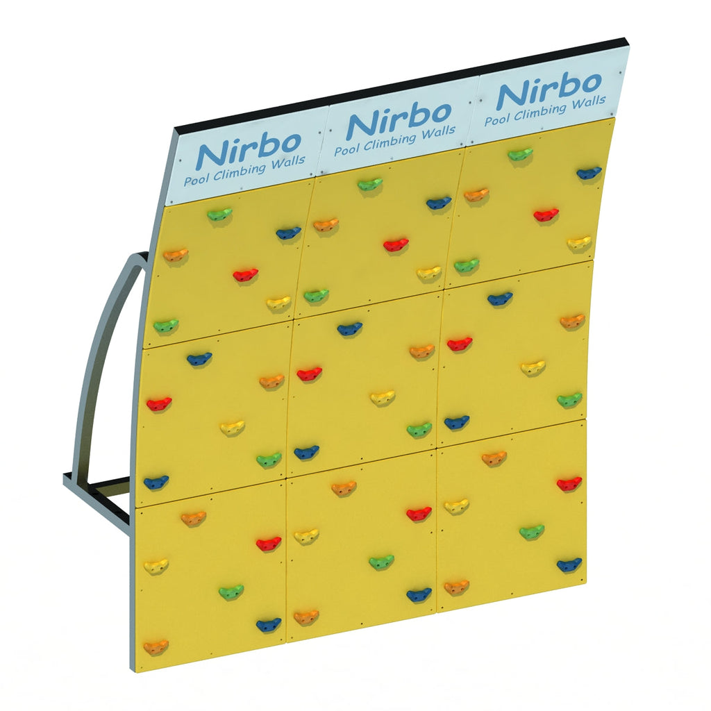 Small Pool Climbing Wall