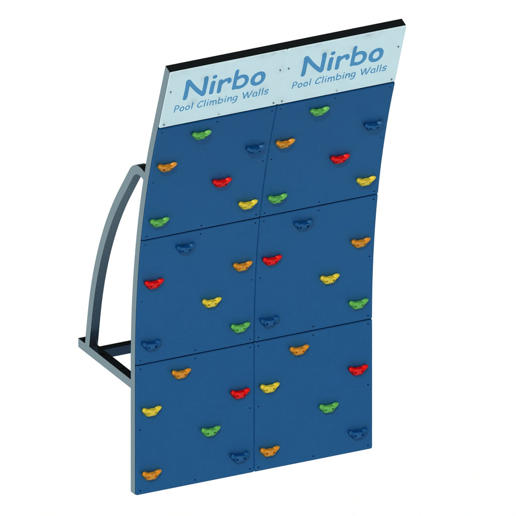 Small Pool Climbing Wall