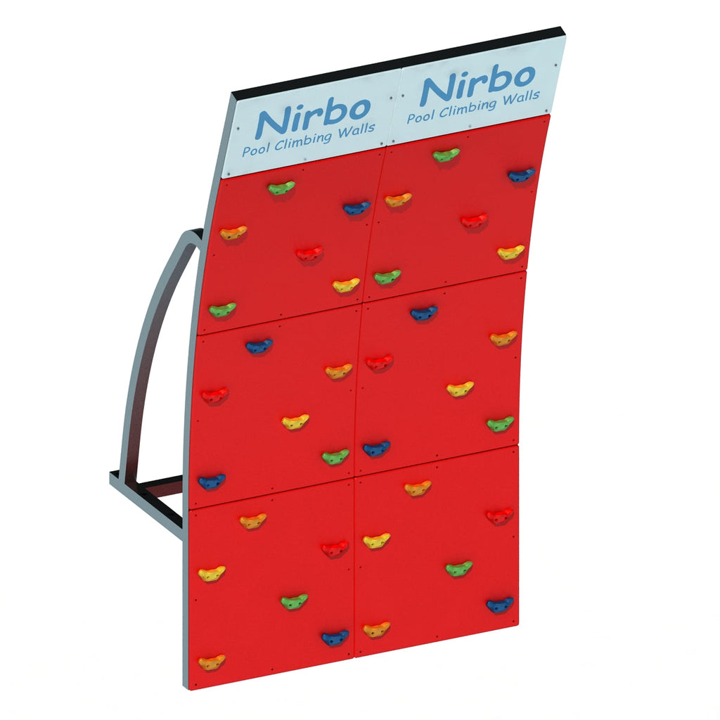 Small Pool Climbing Wall