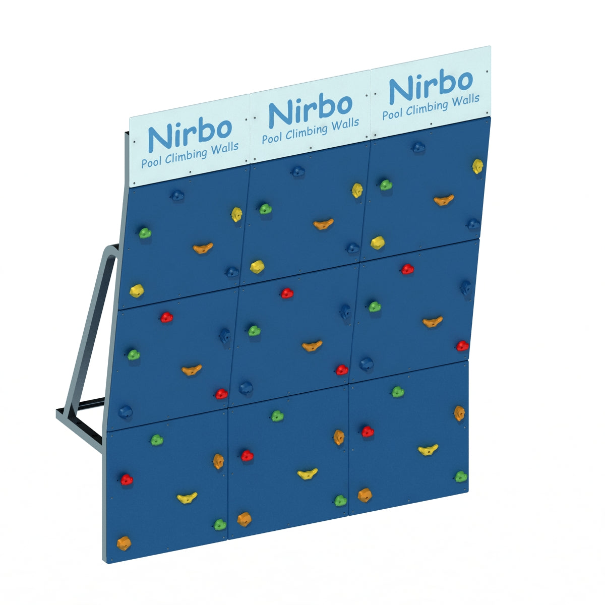Small Pool Climbing Wall