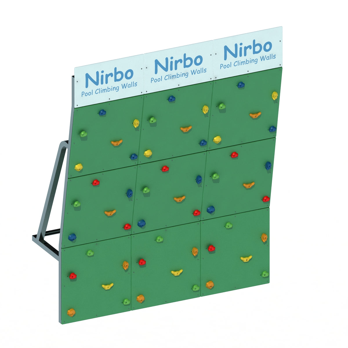 Small Pool Climbing Wall