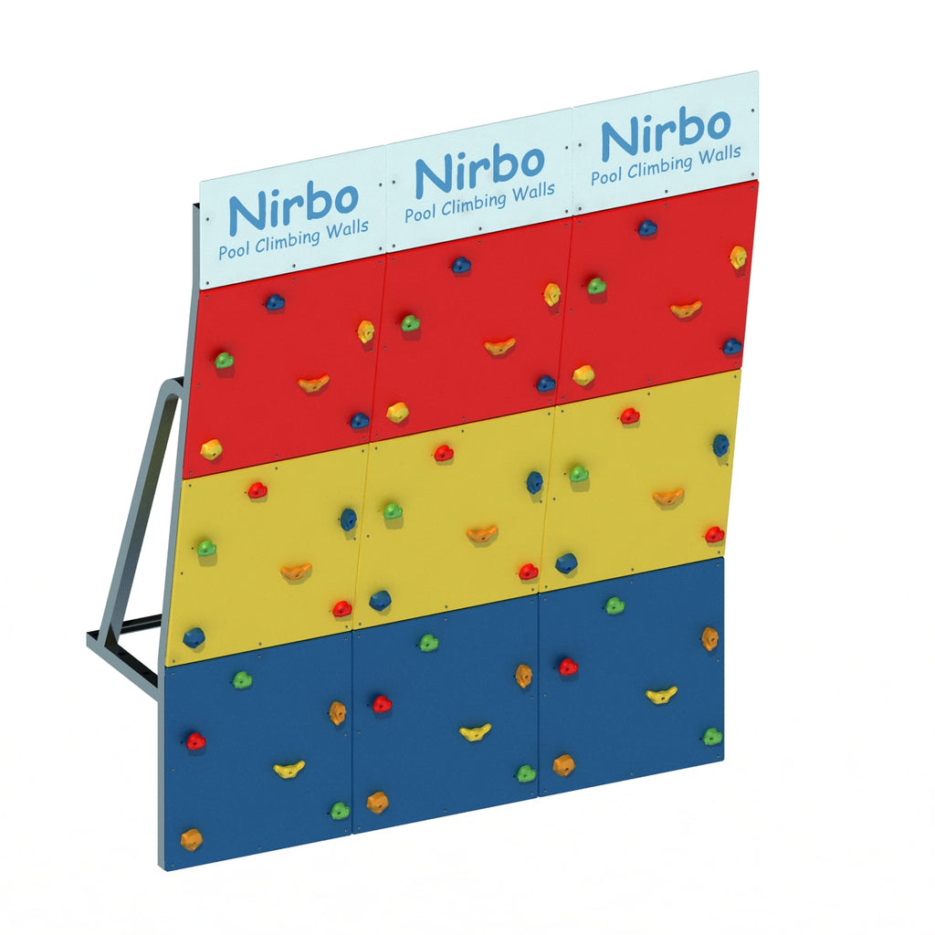 Small Pool Climbing Wall