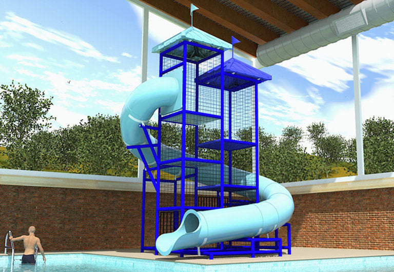 Lake Erie Water Slide