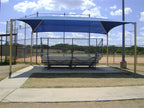 Hip Roof Shade Structure with 4 Posts