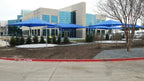 Hip Roof Shade Structure with 4 Posts