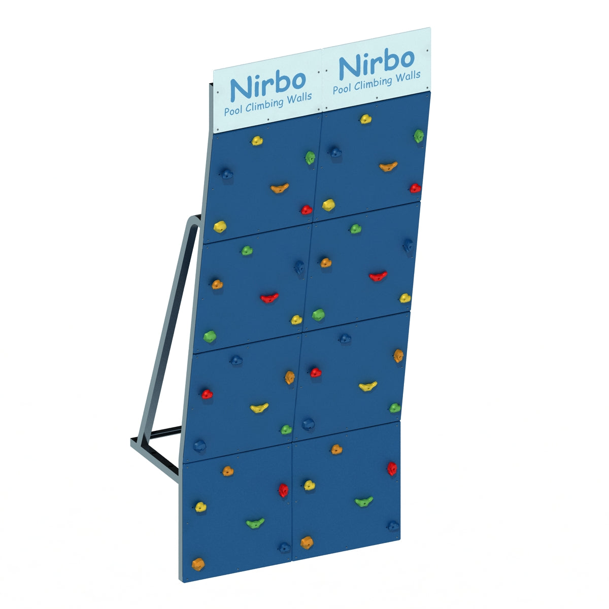 Large Pool Climbing Wall