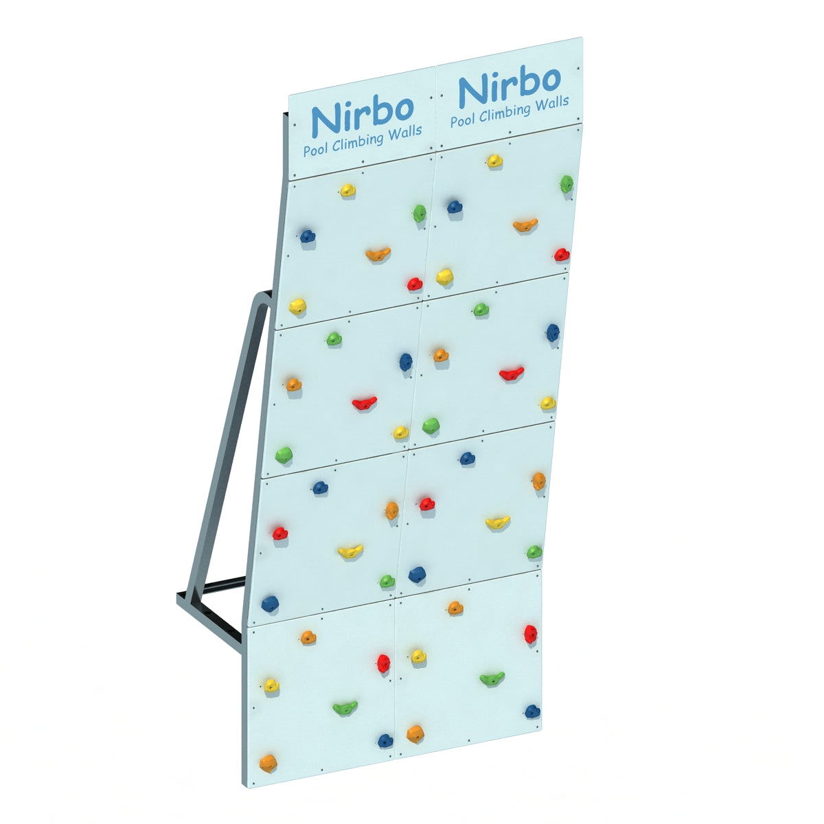 Large Pool Climbing Wall