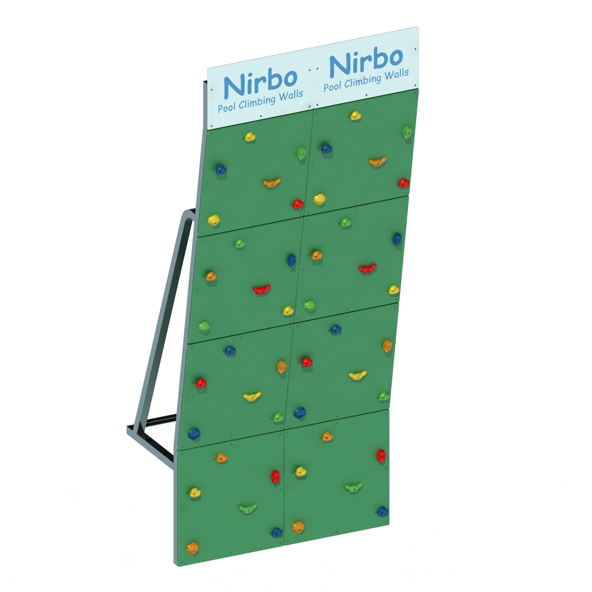 Large Pool Climbing Wall