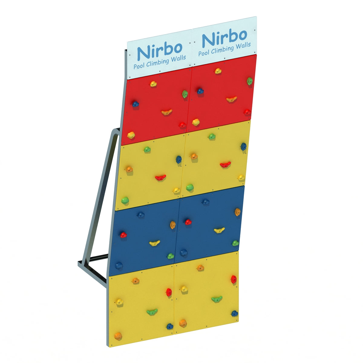 Large Pool Climbing Wall