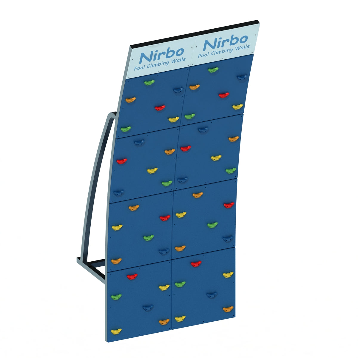 Large Pool Climbing Wall