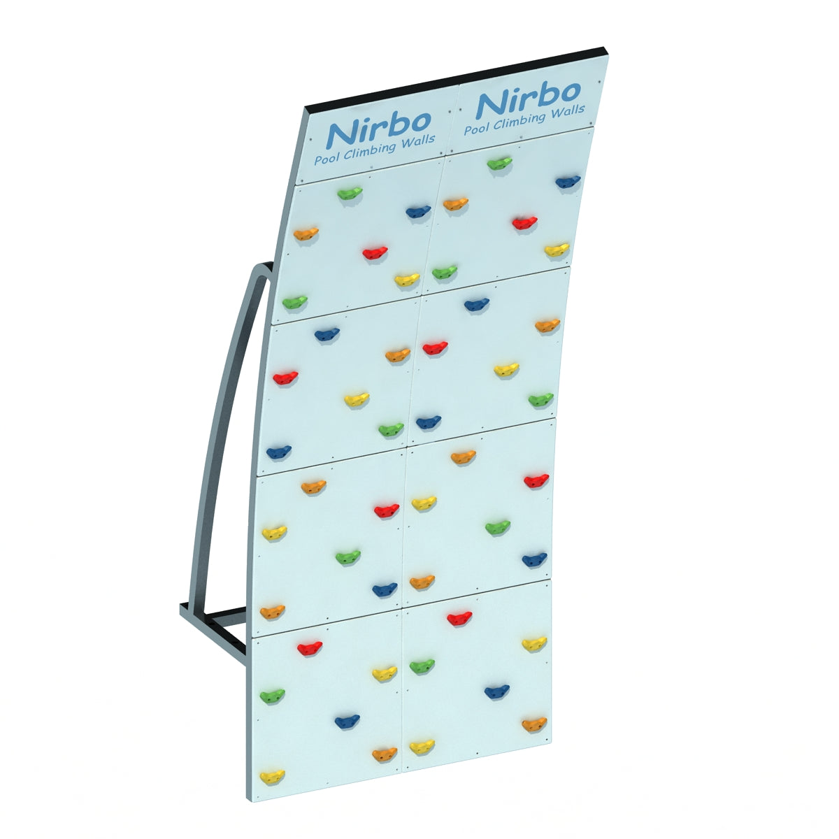 Large Pool Climbing Wall