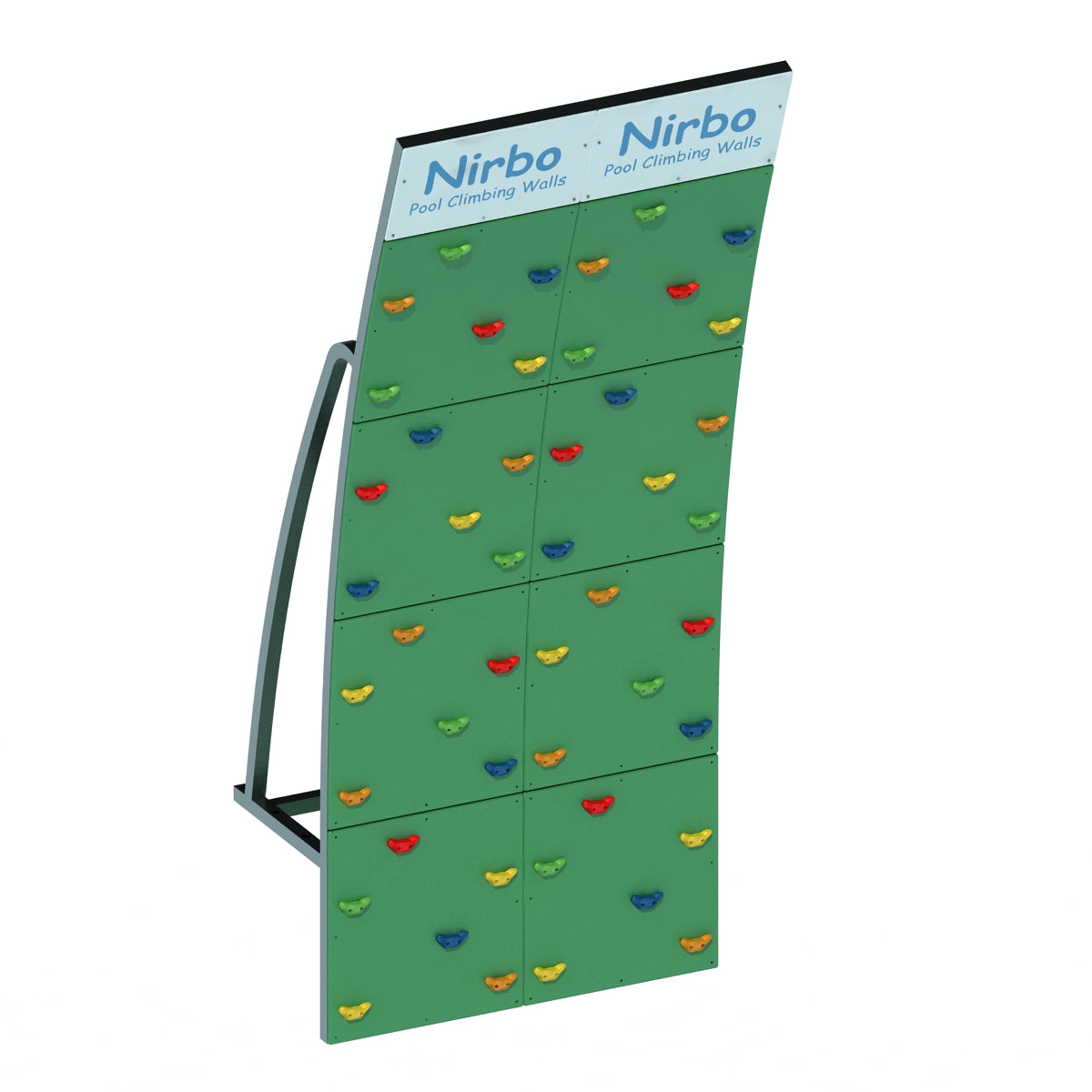 Large Pool Climbing Wall