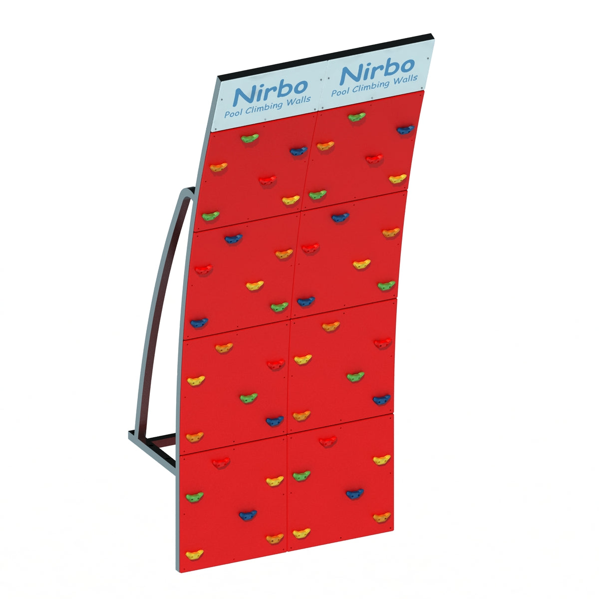 Large Pool Climbing Wall