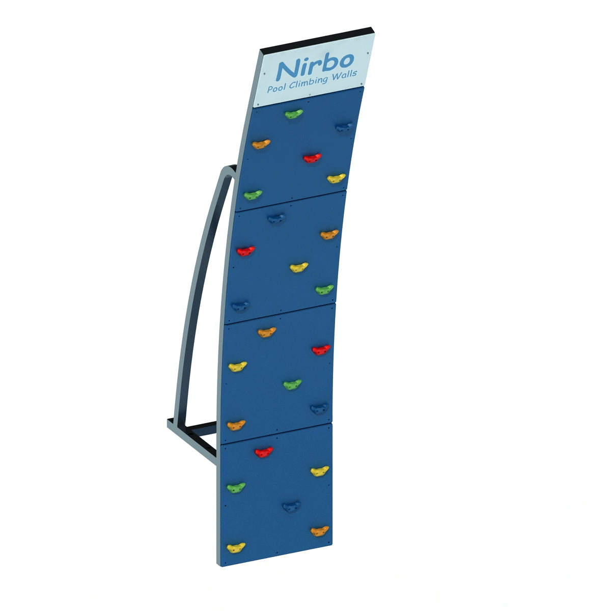 Large Pool Climbing Wall