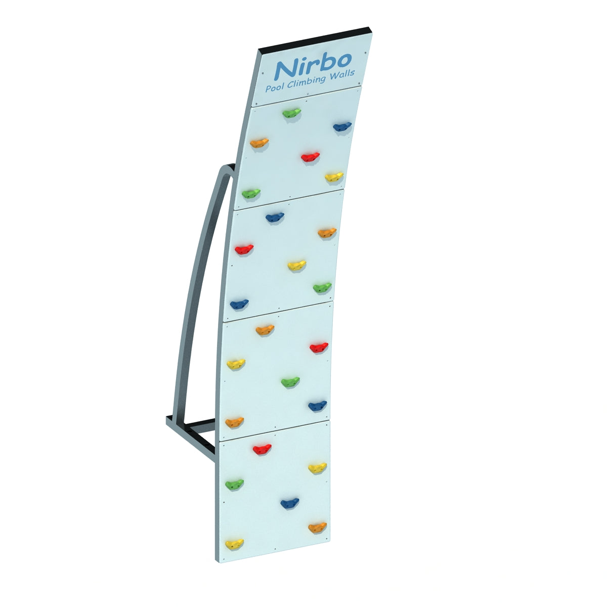 Large Pool Climbing Wall