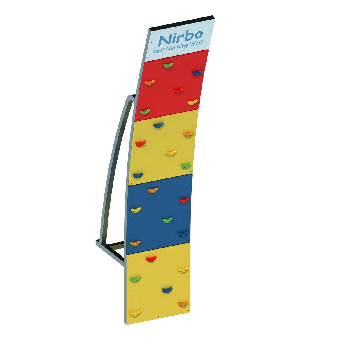 Large Pool Climbing Wall