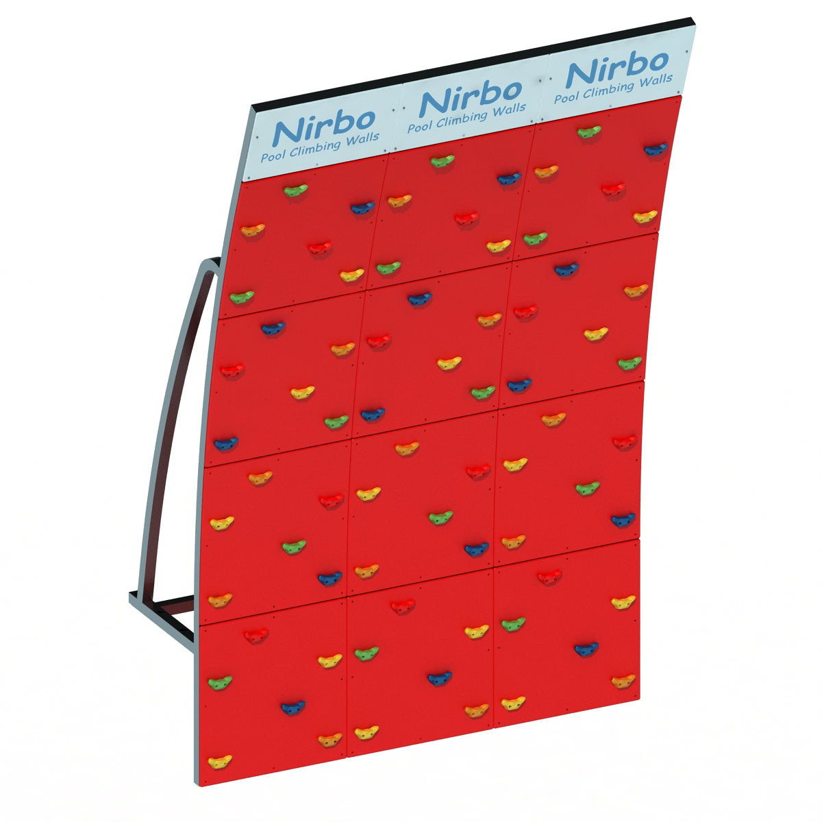 Large Pool Climbing Wall