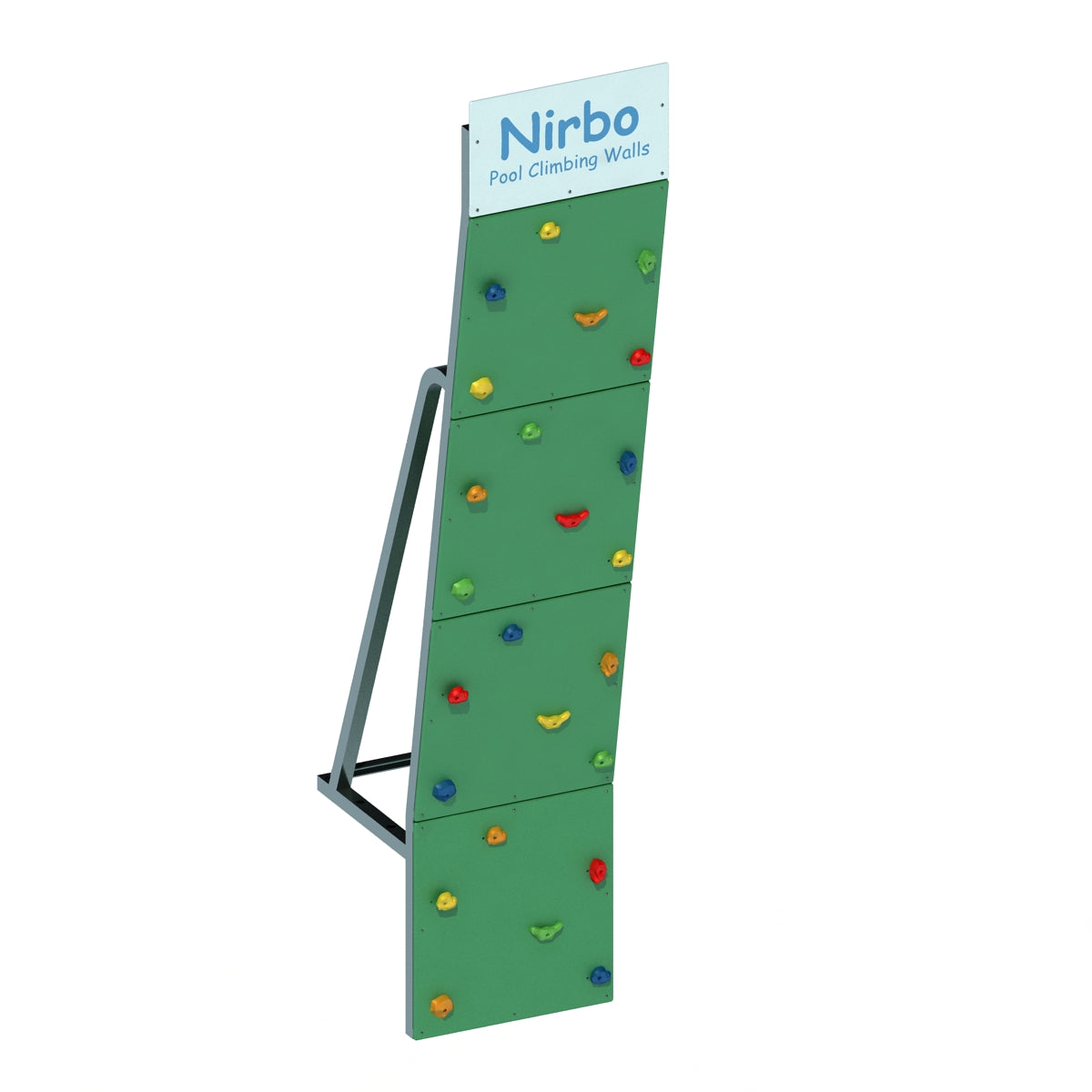 Large Pool Climbing Wall