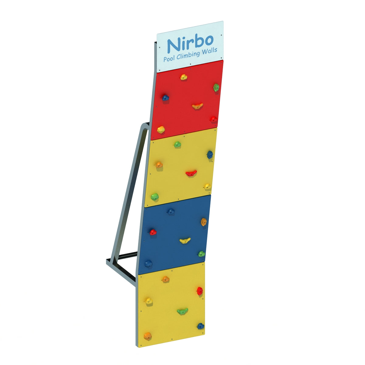 Large Pool Climbing Wall