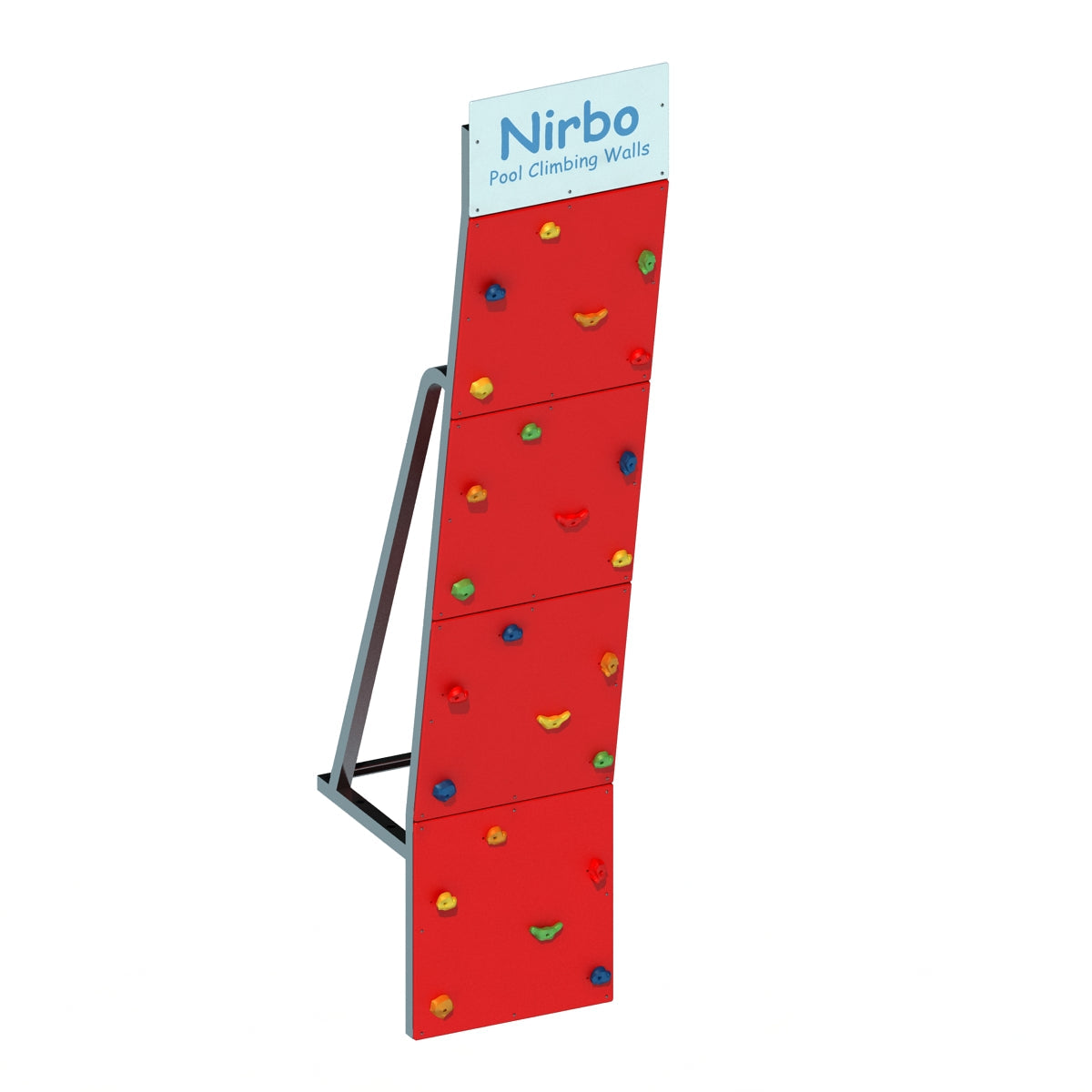 Large Pool Climbing Wall