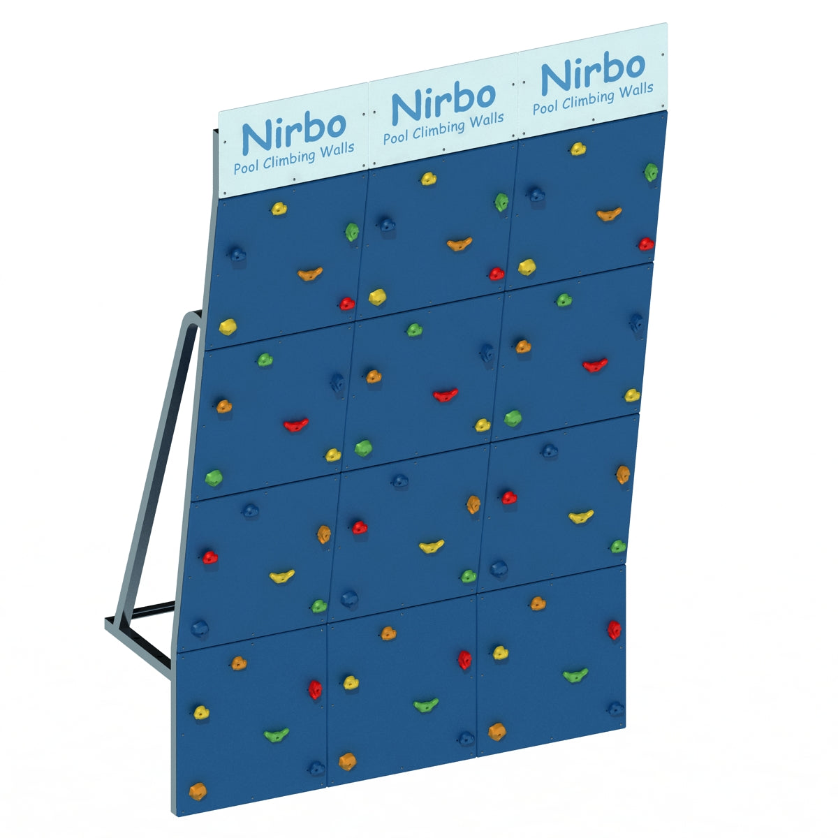 Large Pool Climbing Wall