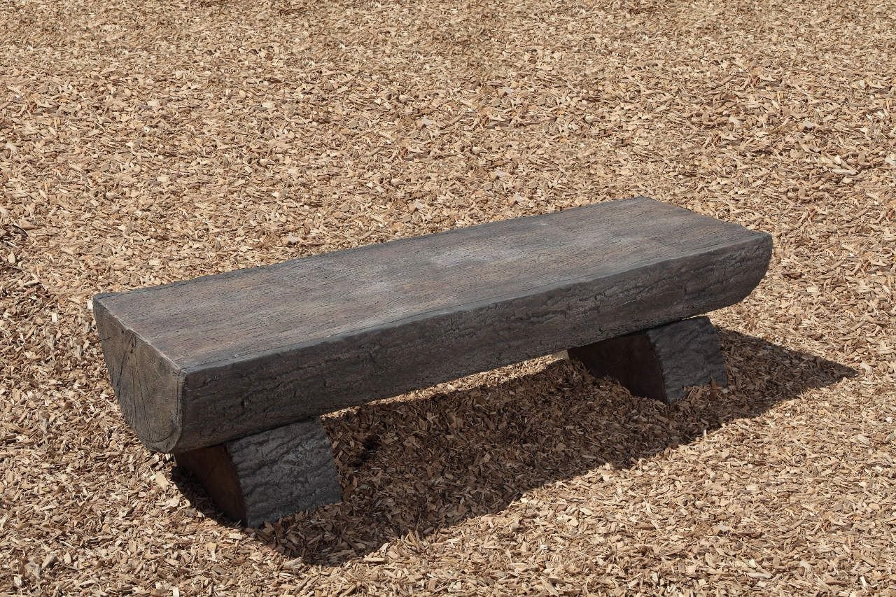 Nature Themed Log Bench