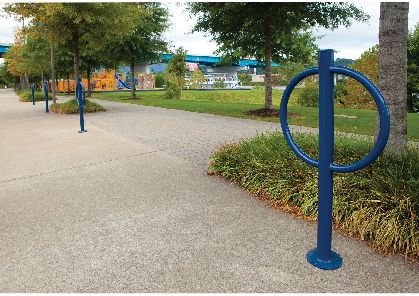 Hitch Post Bicycle Rack