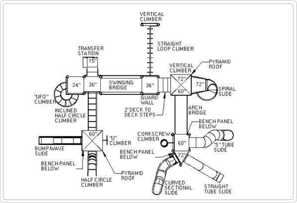 Thomas Mega Series Modular Playground