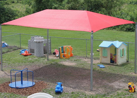Hip Roof Shade Structure 4 posts 20' x 24'