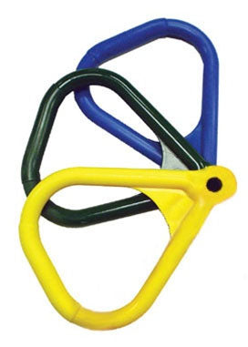 Triangular Rings Green - Set Of 12