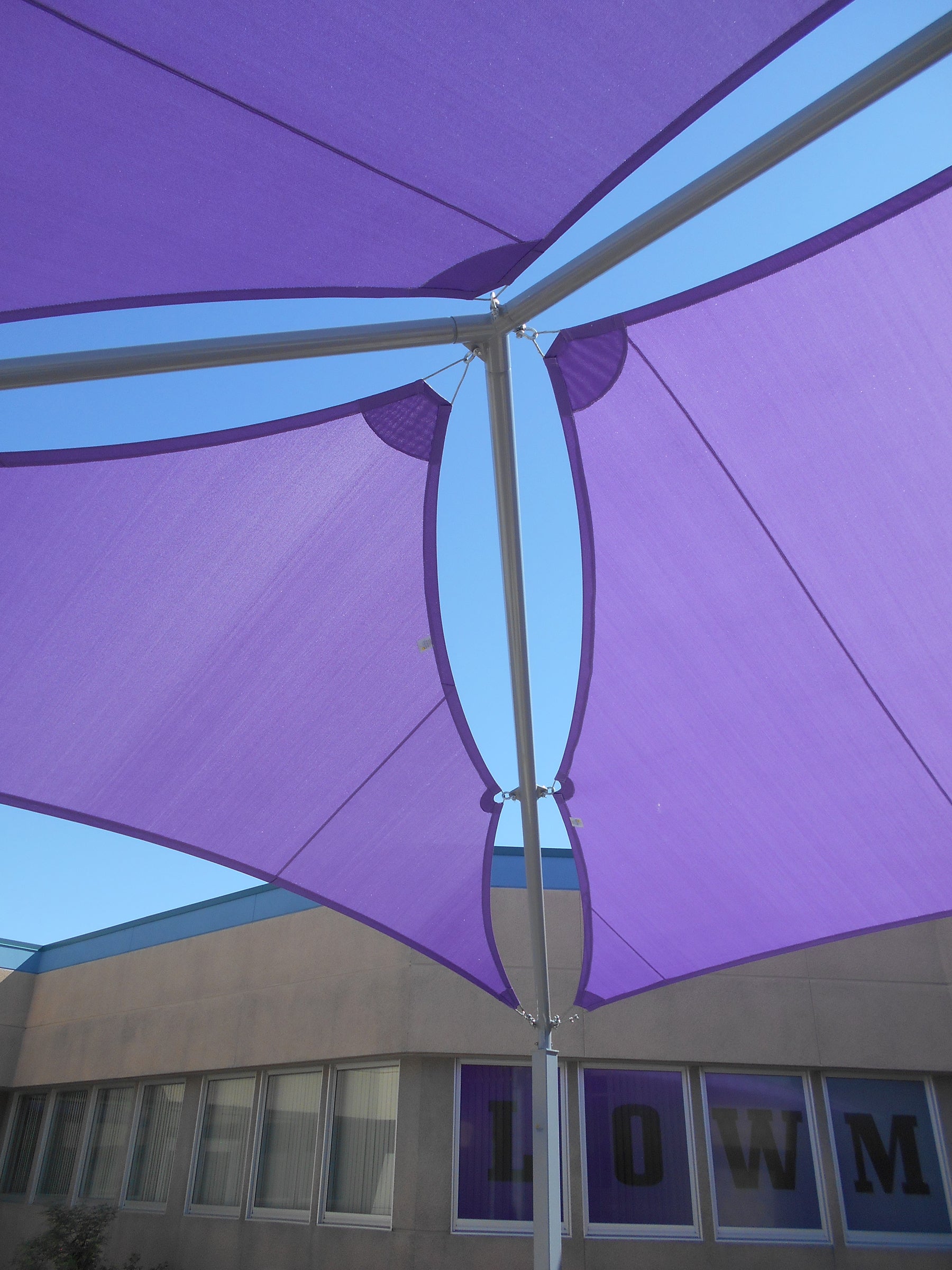 SuperSpan Hip Multi-Panel Shade Structure