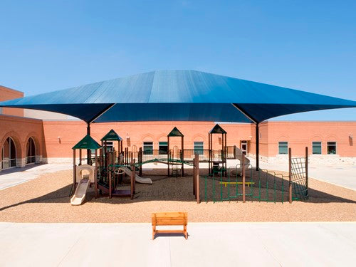 Superspan Hip Roof Shade Structure