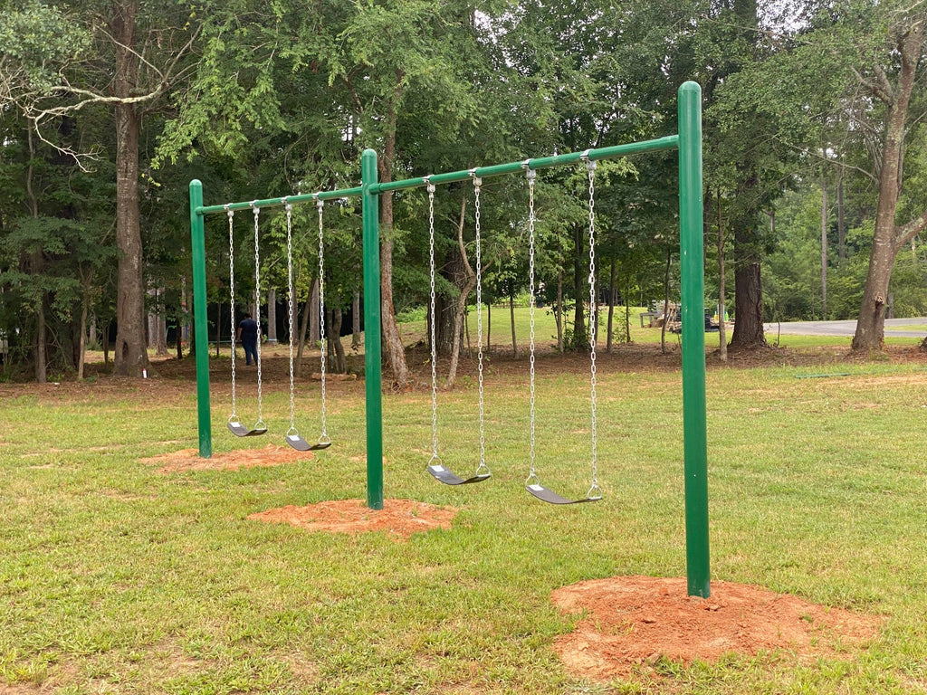 Single Post Swing Set