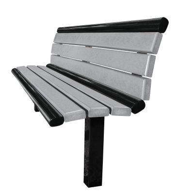 Richmond Recycled Bench with Back
