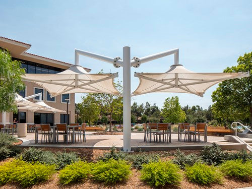 Solana Cantilever Single Post Shade Structure