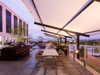 Cantilever Wing Cabled Shade Structure