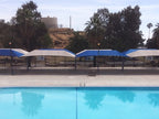 Full Cantilever Hip Roof Shade Structure