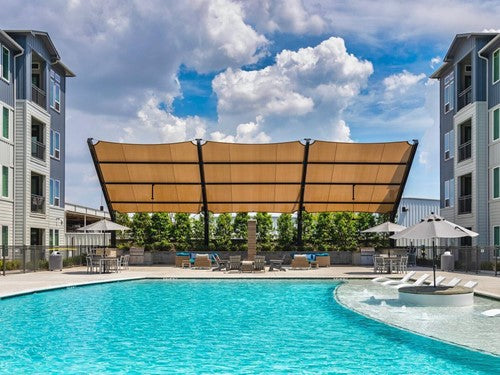 Cantilever Wing Cabled Shade Structure