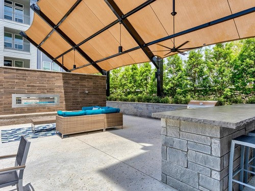 Cantilever Wing Cabled Shade Structure
