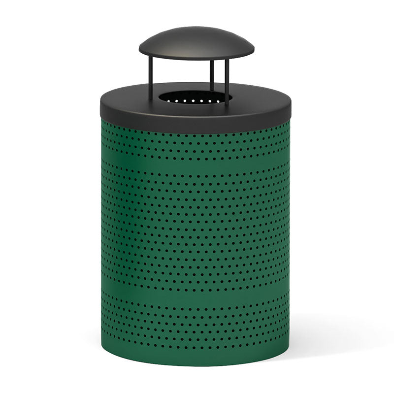 Trash Receptacle with Lid