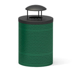 Trash Receptacle with Lid