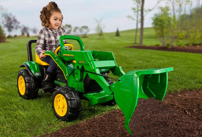 John Deere Front Loader Ride-On Pedal Tractor