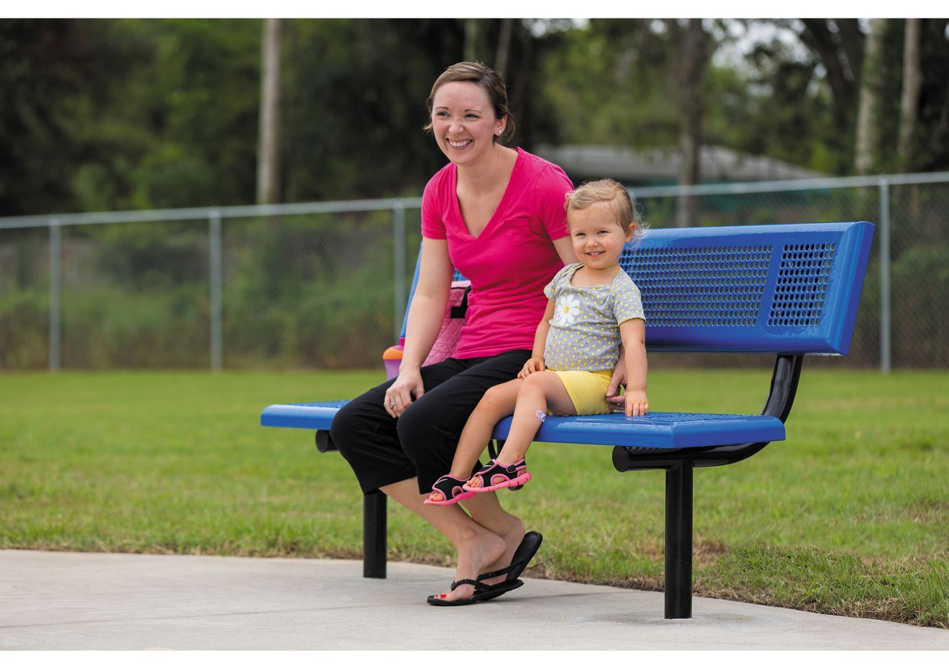 Extra Heavy-Duty Bench with Back