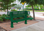 Double Sided Bollard Bench