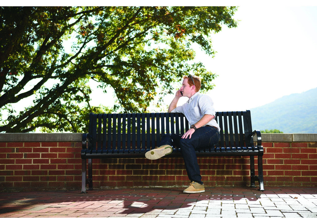 Charleston Bench with Back