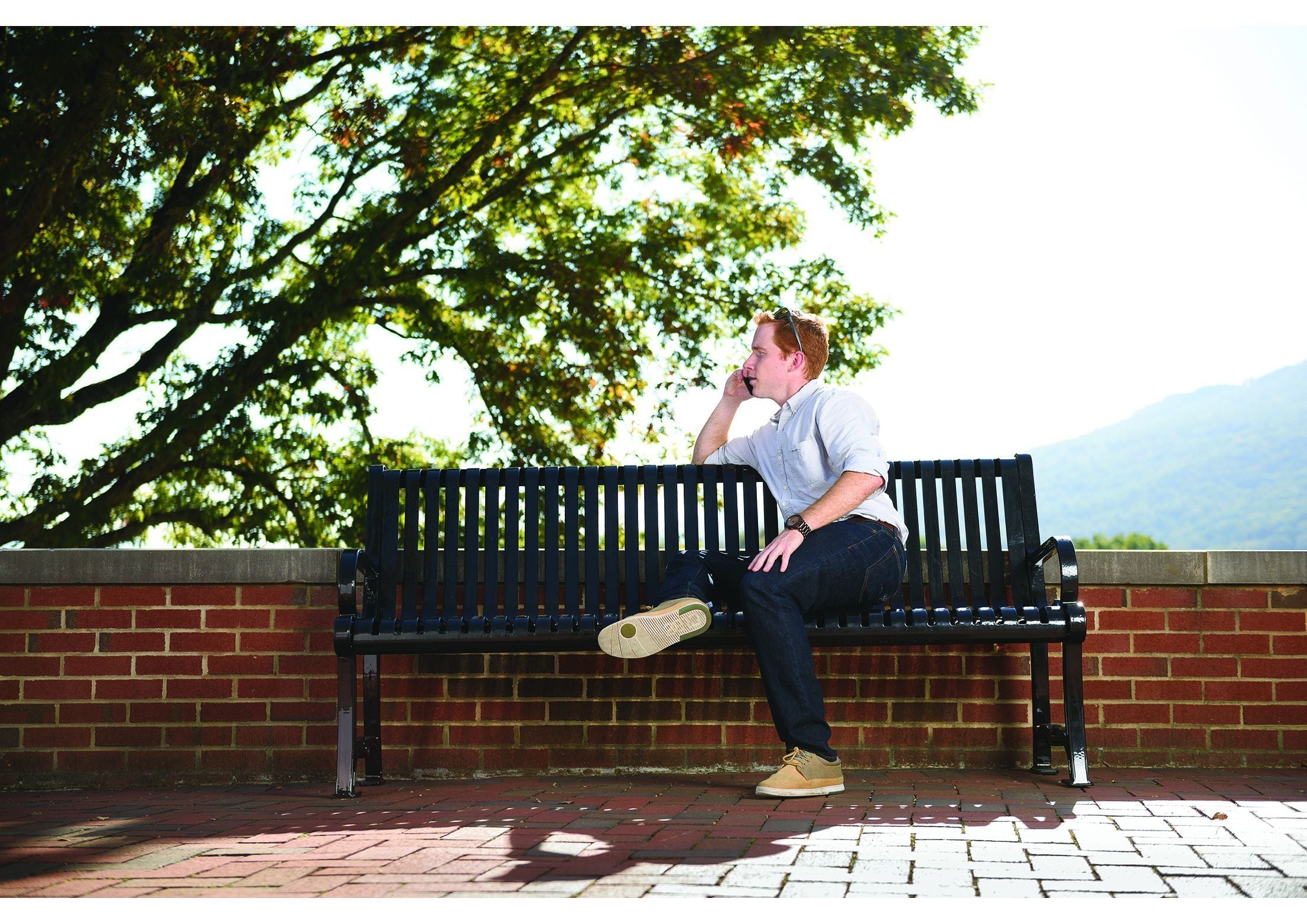 Charleston Bench with Back