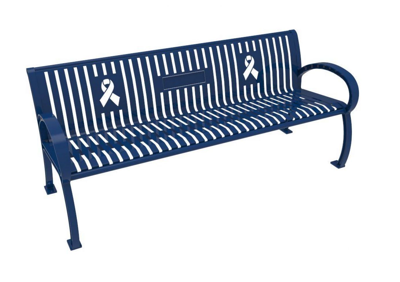 Wilmington Awareness Vertical Slat Bench