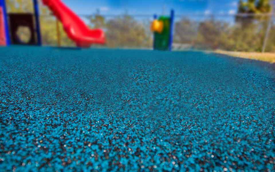 Pour-In-Place Playground Surfacing Fully Installed