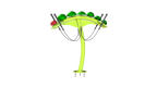 Caterpillar Outdoor Musical Park Instrument