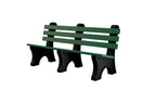 Comfort Park Avenue Recycled Plastic Park Bench